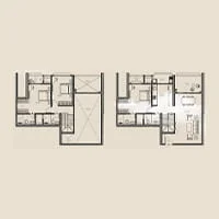 Kunal Canary Skyoasis Balewadi 3 BHK Elysium Floor Plan Image