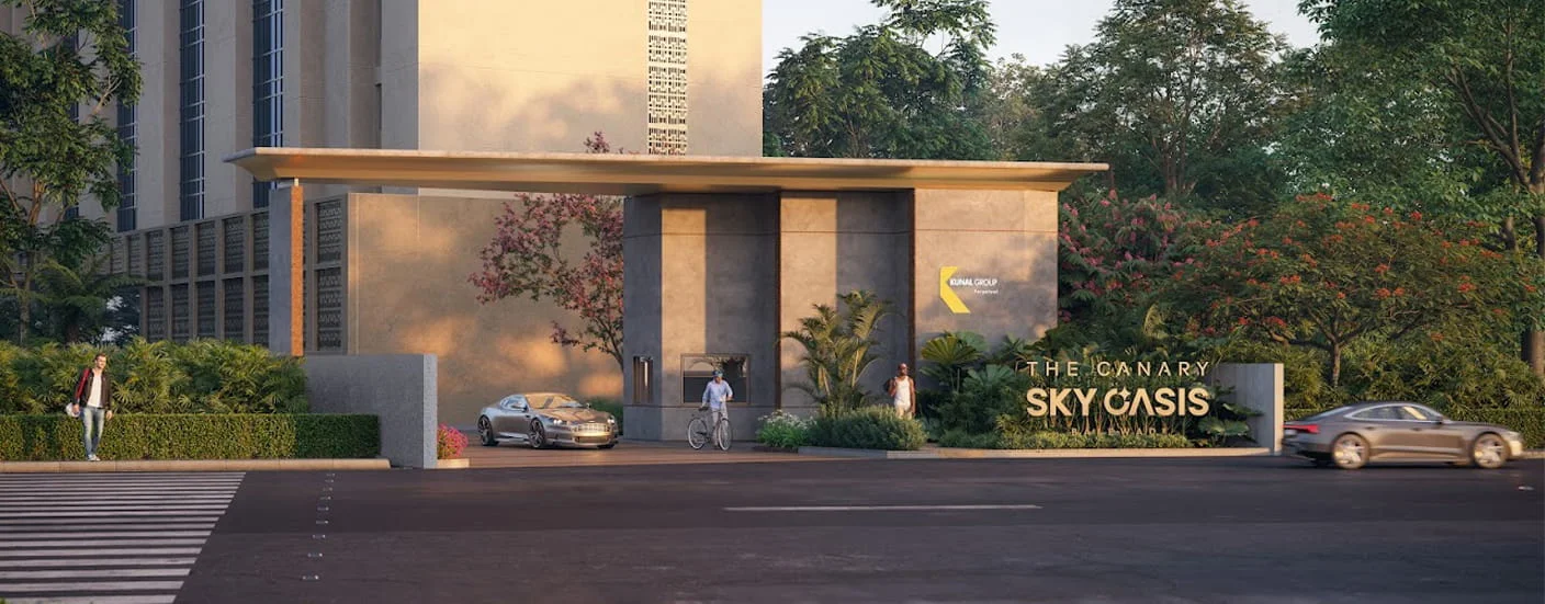 Kunal Canary Skyoasis Balewadi Entrance Gate Image